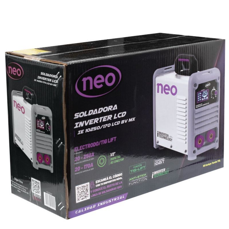 Soldadora Neo IE 10250/170/LCD BV MX | Para proceso de electrodo