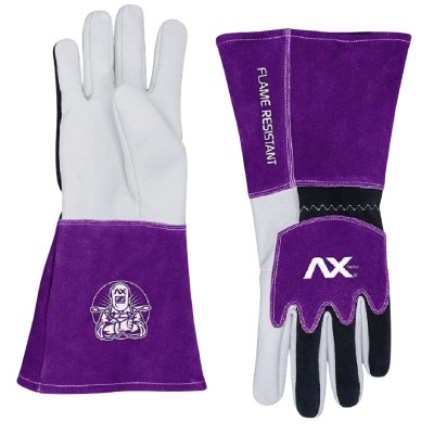Guantes especiales para soldar con MIG AxTech Mod.  AXT-GP001-M