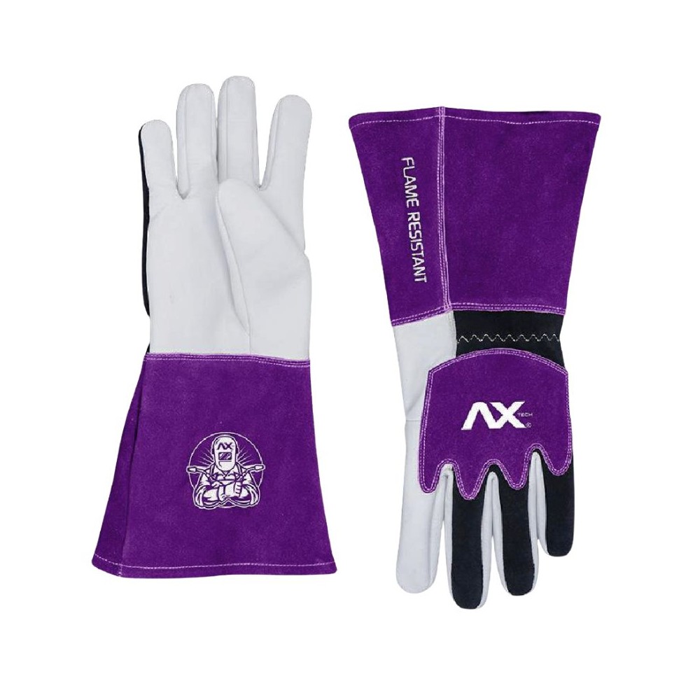 Guantes especiales para soldar con MIG AxTech Mod.  AXT-GP001-M