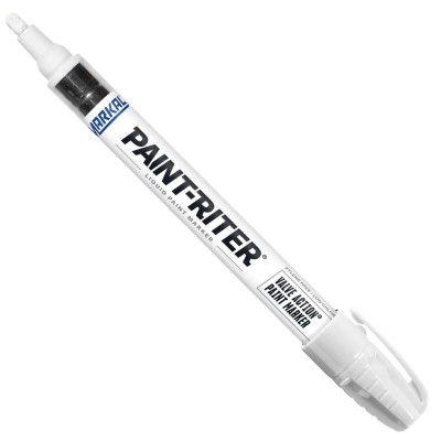 Markal | Marcador permanente color blanco