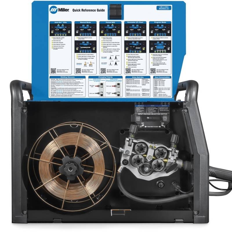 Soldadora MIG | Millermatic 355 W/EZ-Latch Running Gear