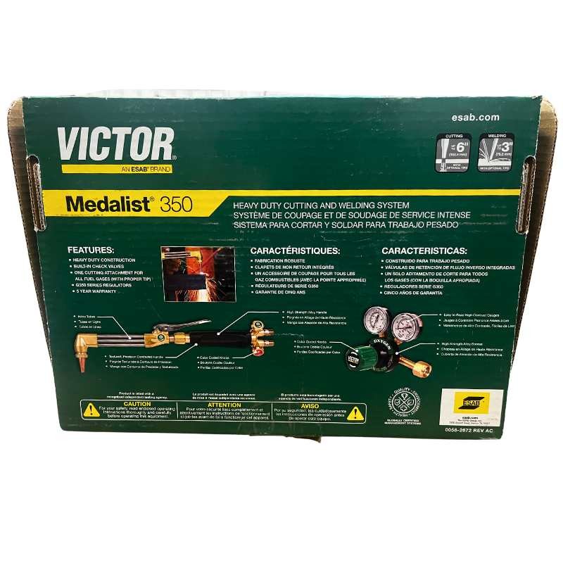 MEDALIST 350 VICTOR 0384-2625 CGA-540/510 STD  PLUS
